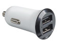Kit dual usb car charger 12v