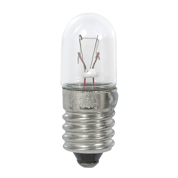 Ampoule culot E10 - 12 V - 0,25 A - 3 W