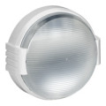 Hublot Koro étanche complet -IP55/IK08- rond avec couronne - lampe 100W - blanc - Legrand