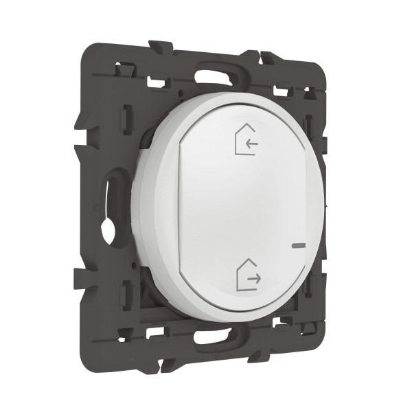 Commande sans fil Départ/Arrivée Céliane With Netatmo, blanc, pour installation connectée
