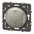 Commande sans fil Céliane With Netatmo titane pour scènes Départ/Arrivée