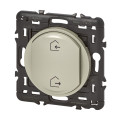 Commande sans fil/pile Départ/Arrivée Céliane With Netatmo - Titane
