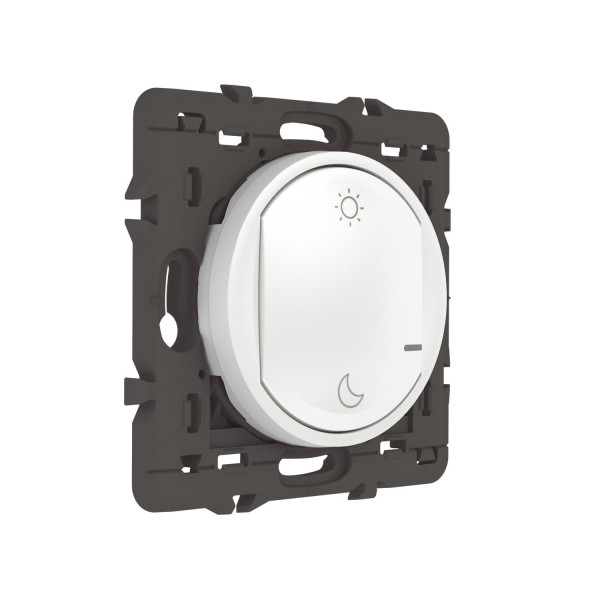 Commande sans fil Céliane Lever/Coucher With Netatmo, blanc, pile incluse