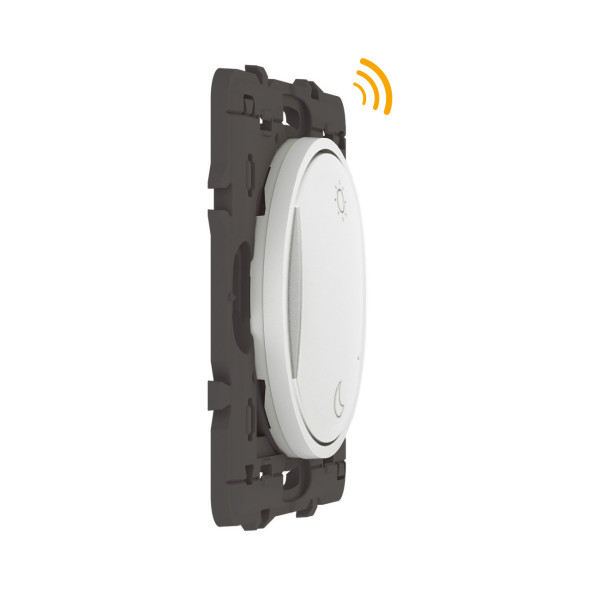 Commande sans fil Céliane Lever/Coucher With Netatmo, blanc, pile incluse
