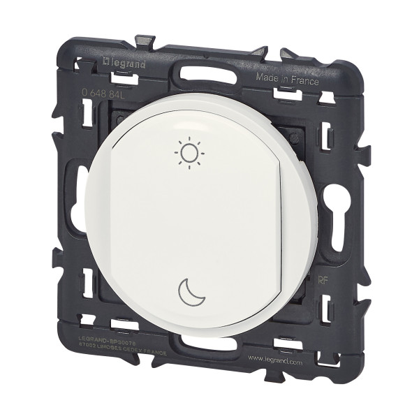 Commande Lever/Coucher Céliane sans fil ni pile - Blanc - With Netatmo