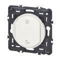 Commande Lever/Coucher Céliane sans fil ni pile - Blanc - With Netatmo