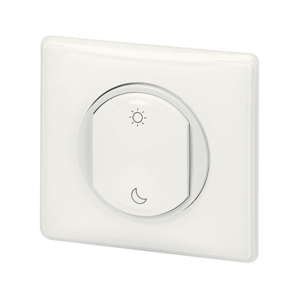 Commande Lever/Coucher Céliane sans fil ni pile - Blanc - With Netatmo