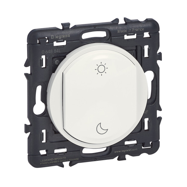 Commande Lever/Coucher Céliane sans fil ni pile - Blanc - With Netatmo