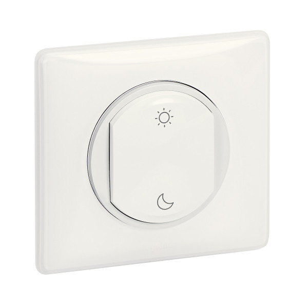 Commande Lever/Coucher Céliane sans fil ni pile - Blanc - With Netatmo