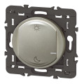 Commande sans fil Lever/Coucher Céliane With Netatmo titane, ajout de scènes de vie
