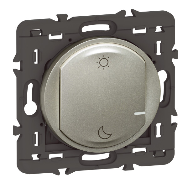 Commande sans fil Lever/Coucher Céliane With Netatmo titane, ajout de scènes de vie
