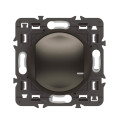 Interrupteur connecté sans Neutre Céliane With Netatmo, variateur, finition graphite
