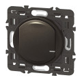 Interrupteur connecté sans Neutre Céliane With Netatmo, variateur, finition graphite