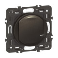 Interrupteur connecté sans Neutre Céliane With Netatmo, variateur, finition graphite