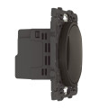 Interrupteur connecté sans Neutre Céliane With Netatmo, variateur, finition graphite