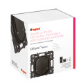 Interrupteur Double Connecté Céliane 2x250W Graphite avec Neutre Compatible Netatmo