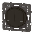 Commande Double Sans Fil Céliane With Netatmo, Éclairage/Prise Graphite