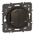 Commande Double Sans Fil Céliane With Netatmo, Éclairage/Prise Graphite