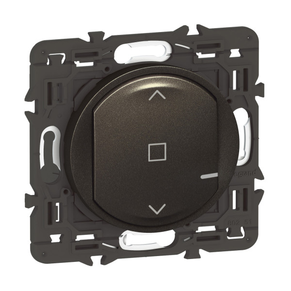 Interrupteur Connecté Céliane pour Volet Roulant With Netatmo, Finition Graphite