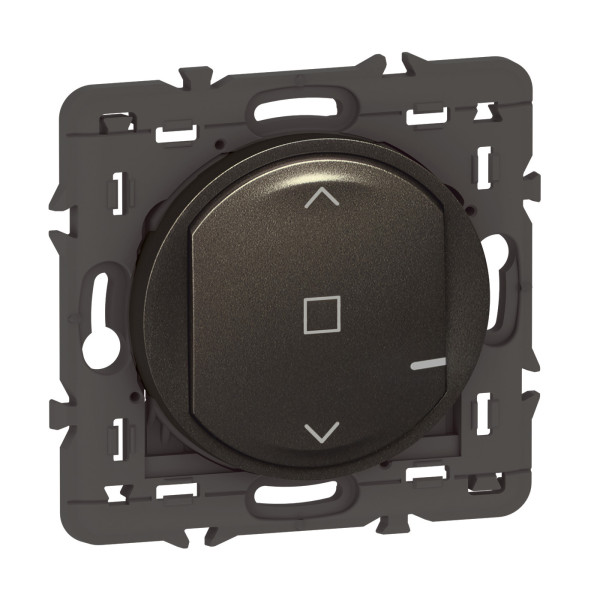 Commande sans fil pour volet roulant Céliane connecté With Netatmo, finition graphite