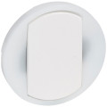 Enjoliveur Large Blanc pour Interrupteur, Va-et-Vient ou Poussoir Lumineux Céliane Legrand