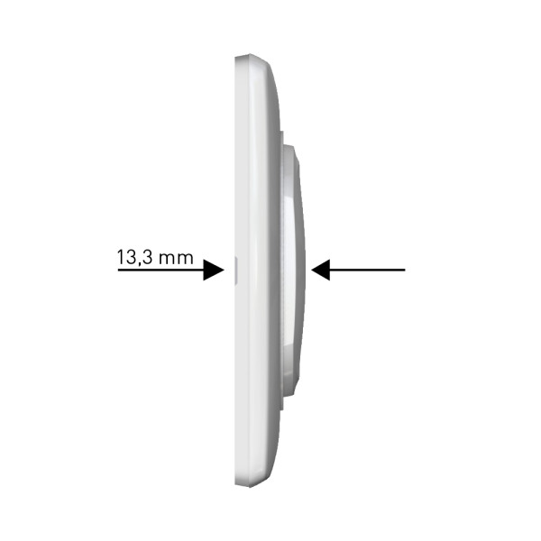 Prêt-à-poser va-et-vient sans fil/pile Céliane With Netatmo - Blanc