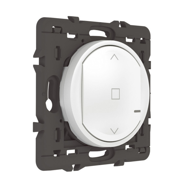 Commande sans fil pour volet roulant Céliane With Netatmo, finition blanc