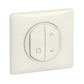 Interrupteur pour volets roulants blanc Legrand Céliane connectée sans fils, sans pile Self-e
