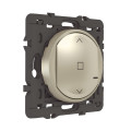 Commande sans fil pour volet roulant Céliane With Netatmo, finition titane