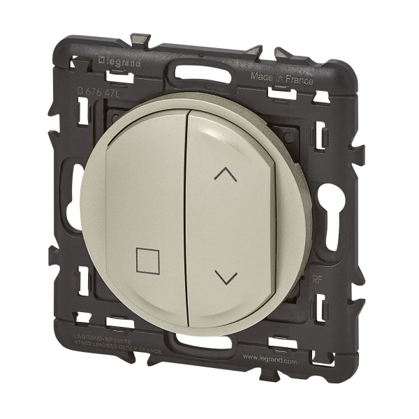 Commande sans fil pour volet roulant Céliane With Netatmo - titane