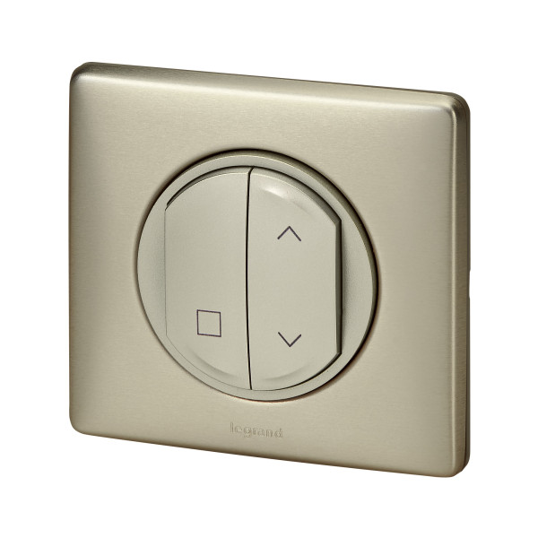 Commande sans fil pour volet roulant Céliane With Netatmo - titane