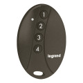 Legrand - télécommande de poche connectée pour on - off ou gestion d'un ouvrant livrée avec piles– graphite