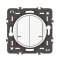 Commande double blanc Legrand Céliane with Netatmo sans fils pour éclairage et prise connectés