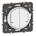 Commande double blanc Legrand Céliane with Netatmo sans fils pour éclairage et prise connectés