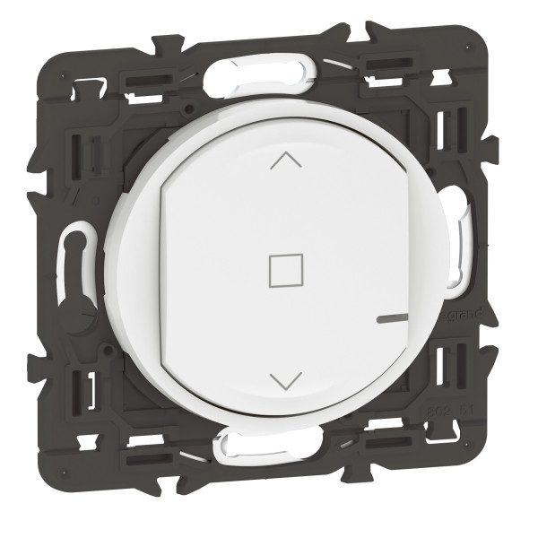 Interrupteur pour volet roulant Legrand Céliane filaire connecté sans plaque blanc