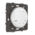 Commande sans fil 4 scénarios Céliane With Netatmo, blanc, sans plaque