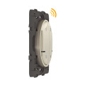 Commande sans fil 4 scénarios Céliane With Netatmo, titane, sans plaque