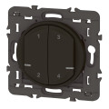 Commande sans fil 4 scénarios Céliane With Netatmo, finition graphite