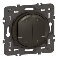 Commande sans fil 4 scénarios Céliane With Netatmo, finition graphite