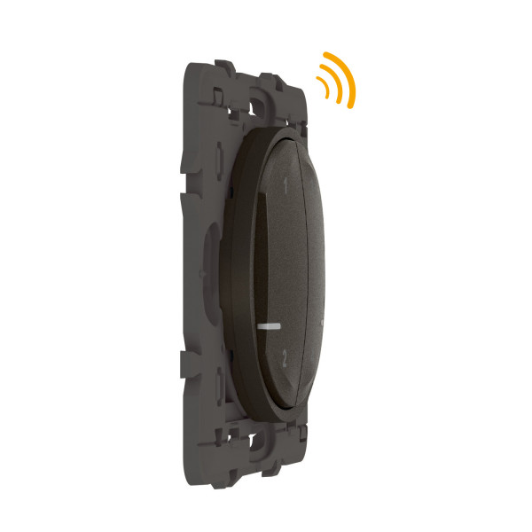 Commande sans fil 4 scénarios Céliane With Netatmo, finition graphite
