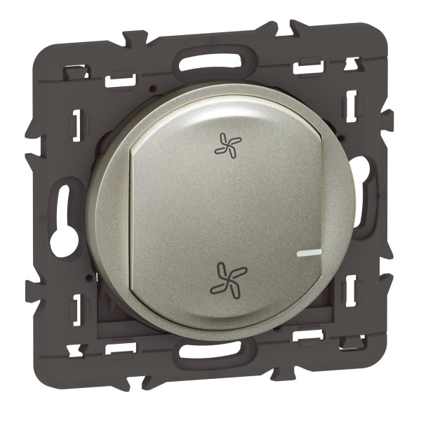 Commande sans fil pour VMC Céliane connectée With Netatmo, finition titane