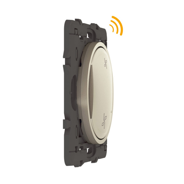 Commande sans fil pour VMC Céliane connectée With Netatmo, finition titane