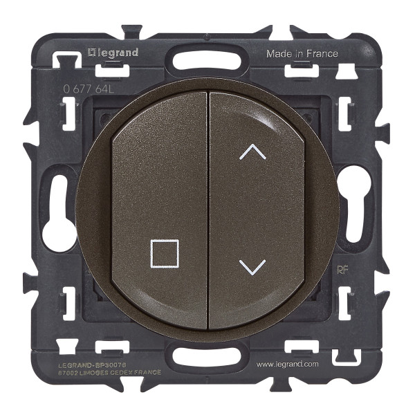 Commande Volets Sans Fil/Pile Céliane With Netatmo Graphite