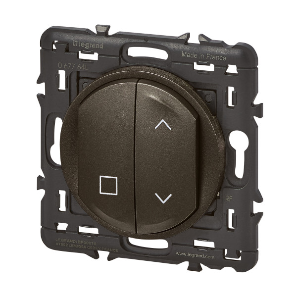 Commande Volets Sans Fil/Pile Céliane With Netatmo Graphite