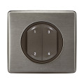Commande 4 scénarios sans fil, sans pile Céliane With Netatmo - graphite