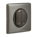 Commande 4 scénarios sans fil, sans pile Céliane With Netatmo - graphite
