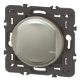Commande sans fil Céliane pour éclairage/prise With Netatmo, finition titane