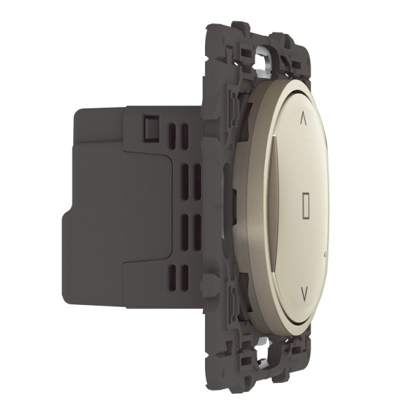 Interrupteur connecté pour volet roulant Céliane With Netatmo, finition titane