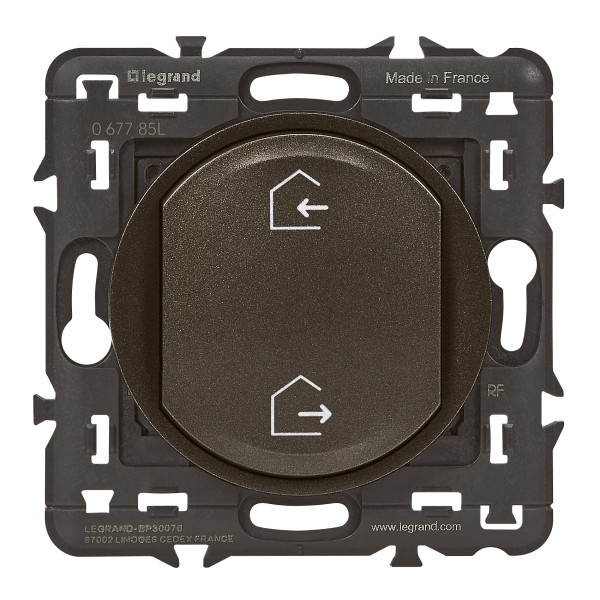 Commande sans fil/pile Départ/Arrivée Céliane With Netatmo - graphite