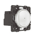 Interrupteur filaire connecté avec Neutre avec option variateur Céliane 150W LED - blanc sans plaque